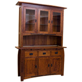 Amish Mission Boat China Cabinet